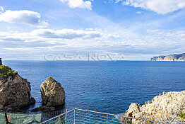 Panoramablick über das Meer und Santa Ponsa