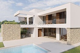 Mallorca Neubau Villa in Strand und Hafennähe